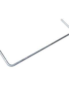 Curtain tube 1/2"x1310 f/manure curtain manure drive IW=1160